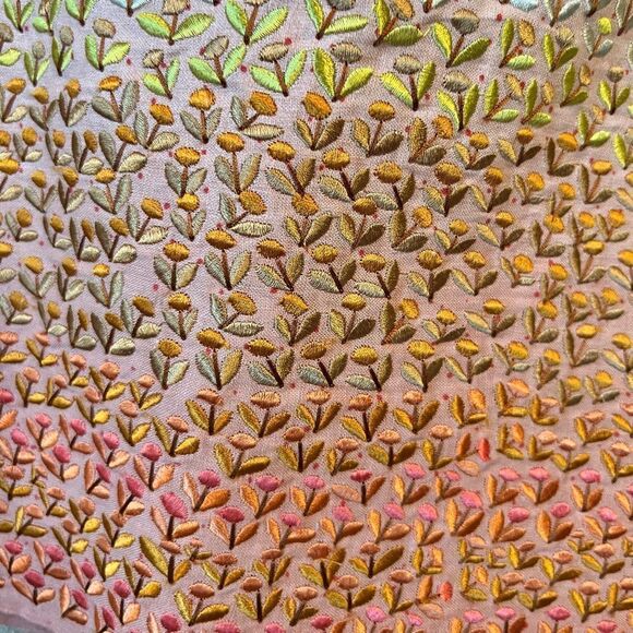 Anthropologie HD in Paris Linen Ombré Petal Pencil Skirt - Picture 3 of 8